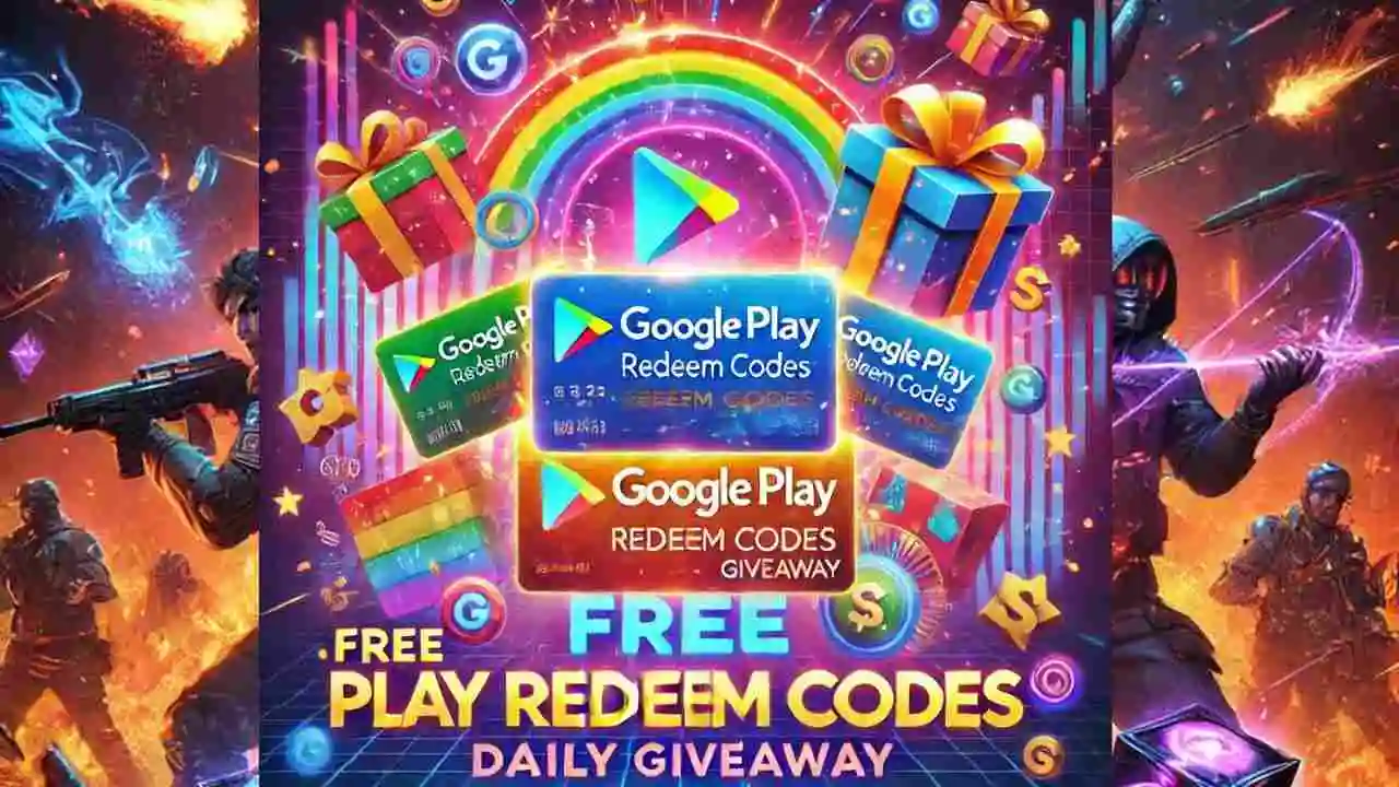 Free Google Play Redeem Codes Daily Giveaway