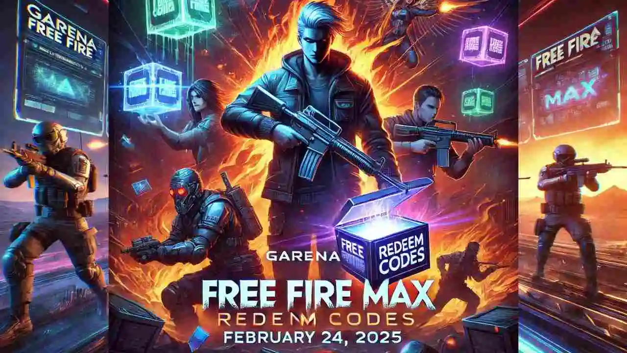 Garena Free Fire MAX Redeem Codes for February 24, 2025