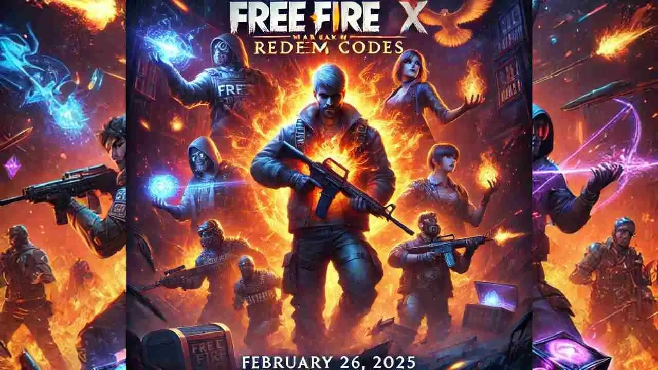 Garena Free Fire MAX Redeem Codes for February 26, 2025