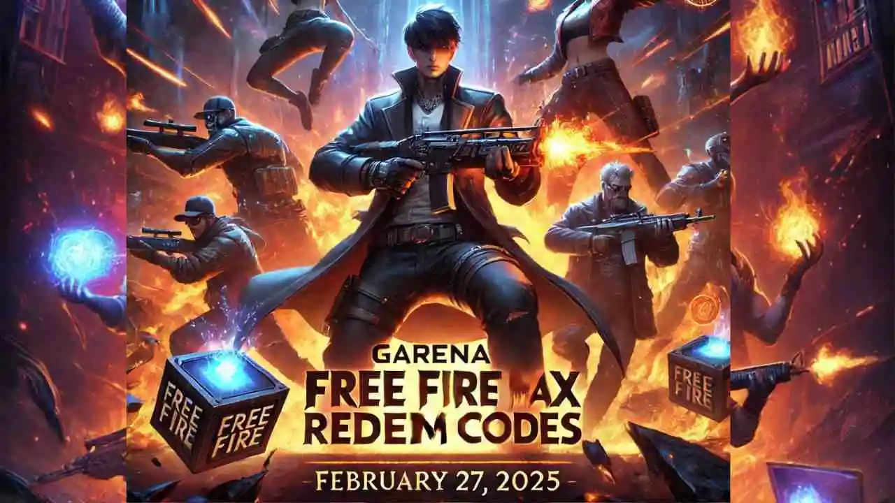 Garena Free Fire MAX Redeem Codes for February 27, 2025