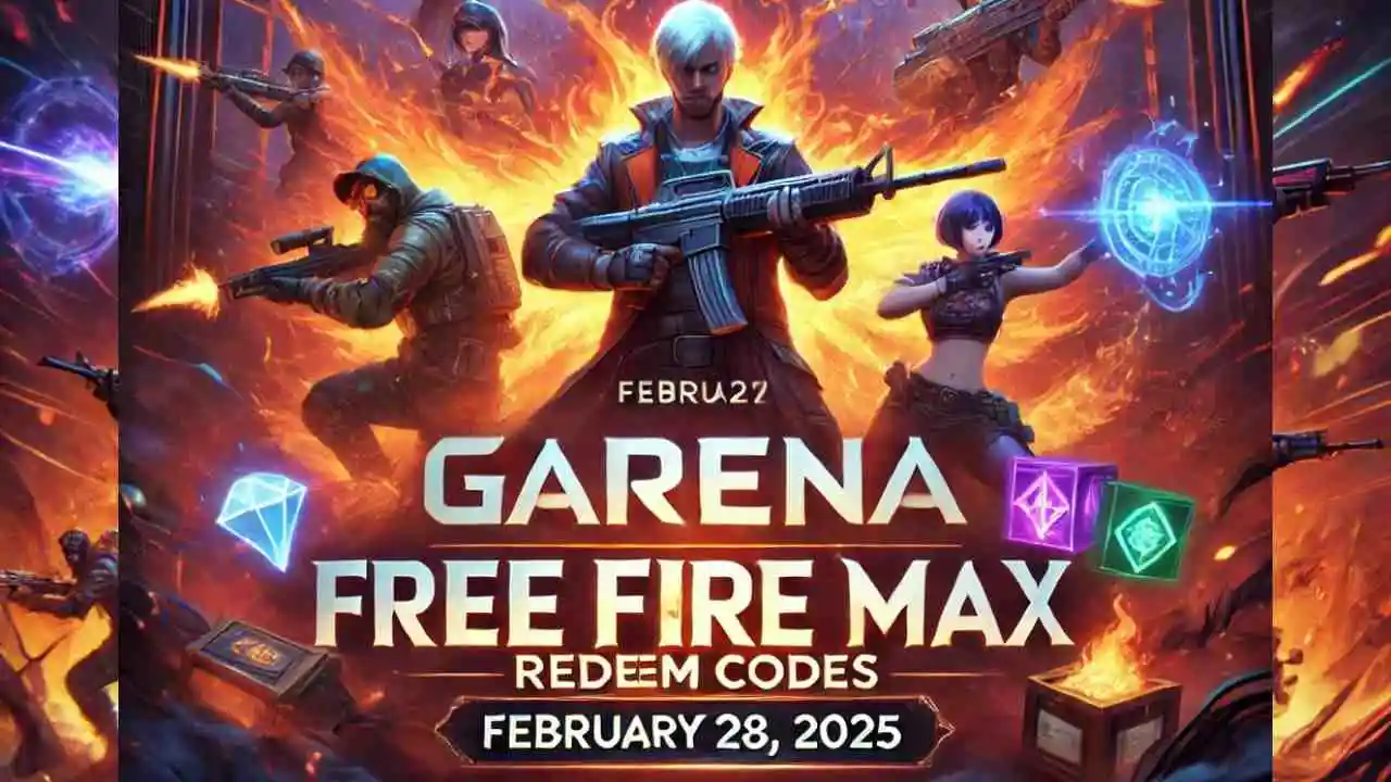 Garena Free Fire MAX Redeem Codes for February 28, 2025