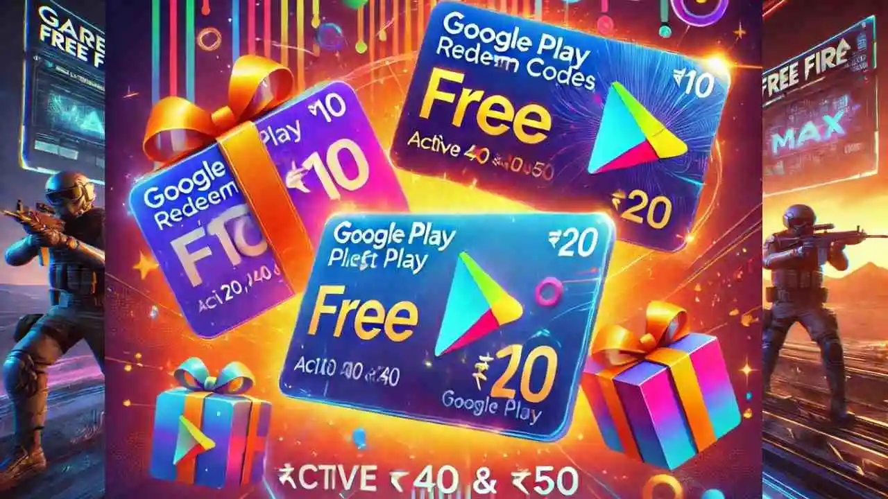 Google Play Redeem Codes Free - Active Today (10, 20, 40 & 50)