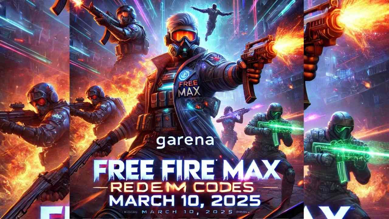 Garena Free Fire MAX Redeem Codes for March 10, 2025