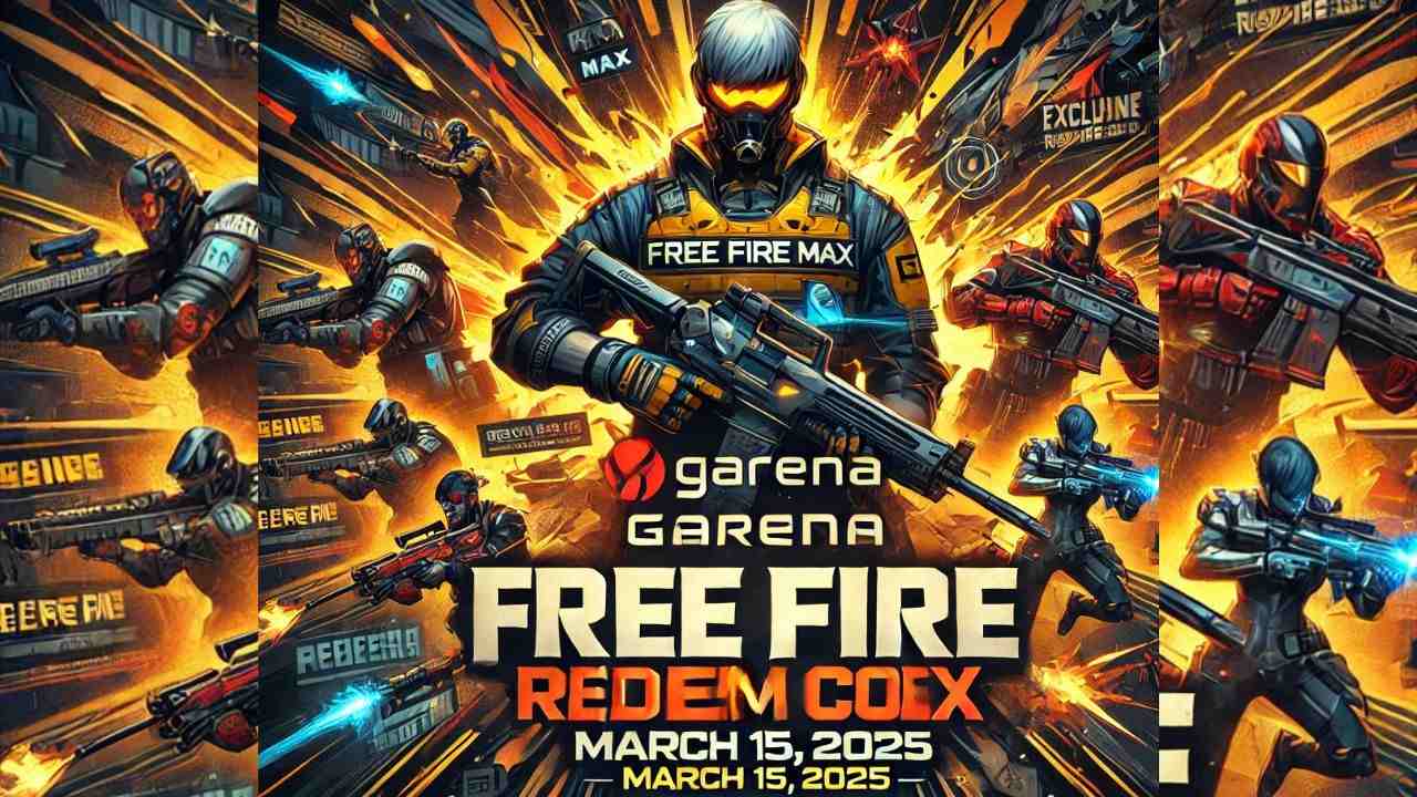 Garena Free Fire MAX Redeem Codes for March 15, 2025