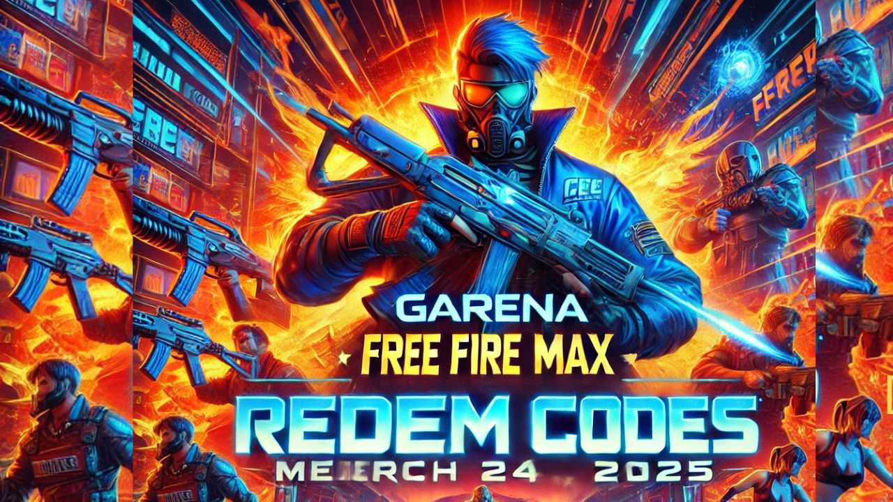 Garena Free Fire MAX Redeem Codes for March 24, 2025