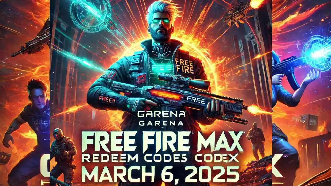 Garena Free Fire MAX Redeem Codes for March 6, 2025