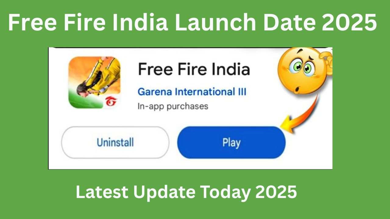 Free Fire India Launch Date 2025 – Latest Update Today (14 May 2025)