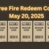 Garena Free Fire MAX Redeem Codes for May 20, 2025 Unlock Free Diamonds and Exclusive Rewards